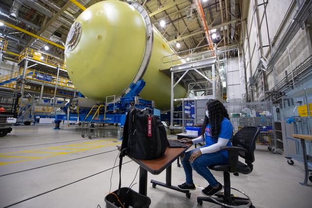 NASA image: Michoud Assembly Facility Employees Wear PPE As Site Transitions to Stage 3 of NASA’s Return-To-Work Framework